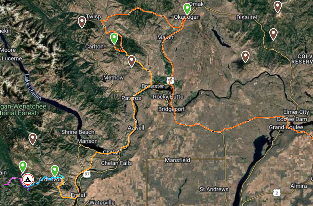 The GPX Tracks from the Volvo Vanlife Roadtrip!