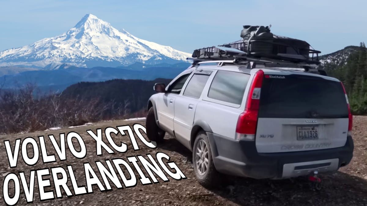 I Took My Office Offroad // Station Wagon Vanlife