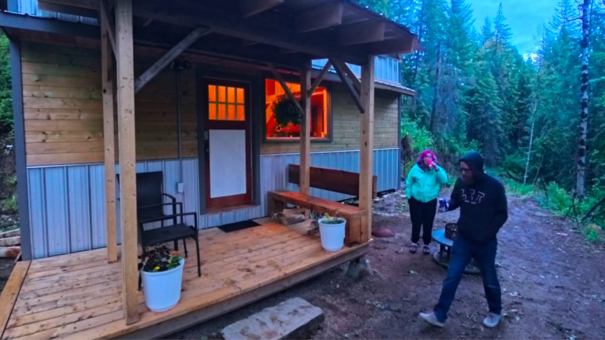 We Left the USA to Visit a Tiny Cabin in the Woods