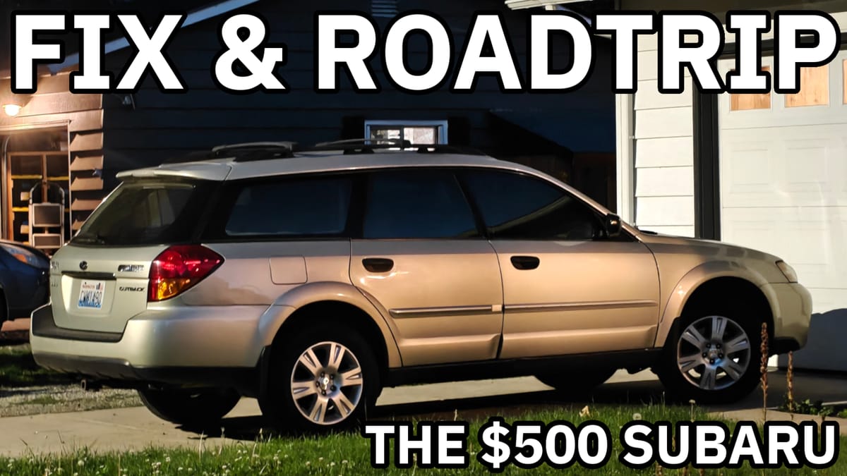 The $500 Subaru Outback is REAL