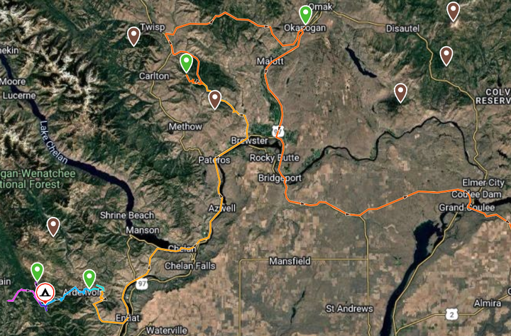 The GPX Tracks from the Volvo Vanlife Roadtrip!