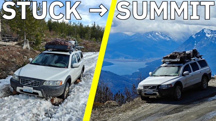 Stranded Trying to Reach a Fire Lookout // It Was Worth it.