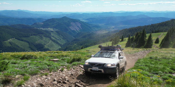 XC70 Fire Lookout Adventure // JUST THE OFF-ROADING // EXTENDED CUT
