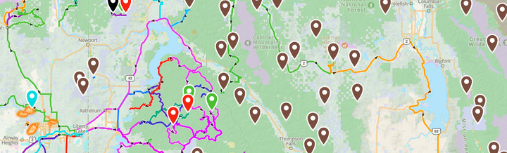 GPX Files From 7 Days 7 Fire Lookouts!