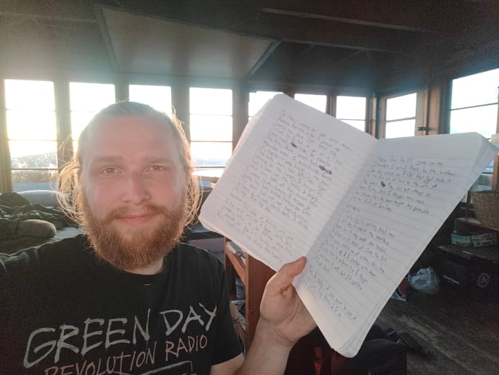 My Log Entry For the Weeklong Fire Lookout Workation!